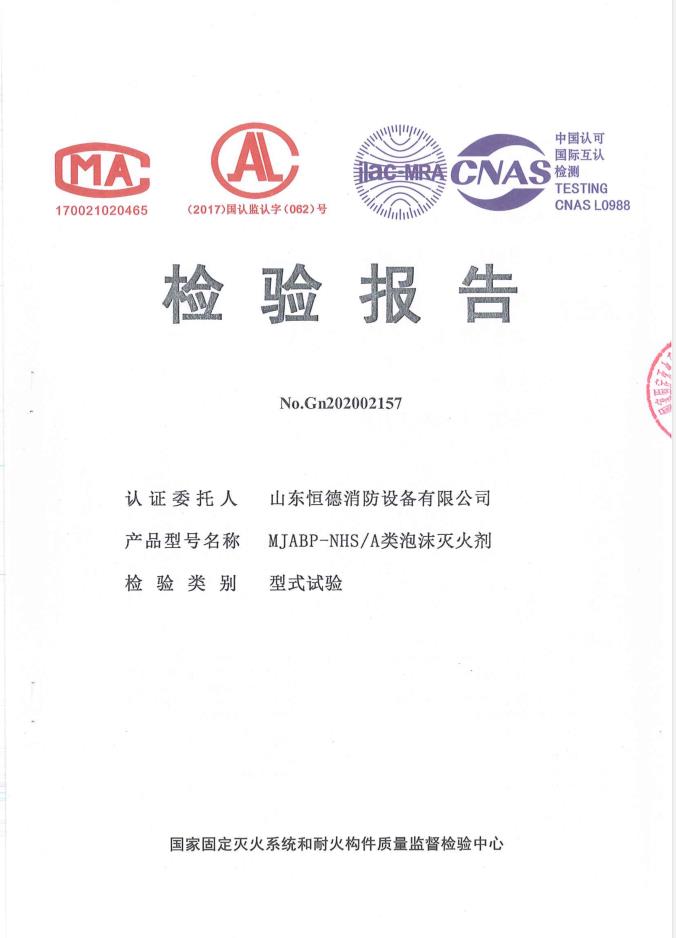 检测报告
