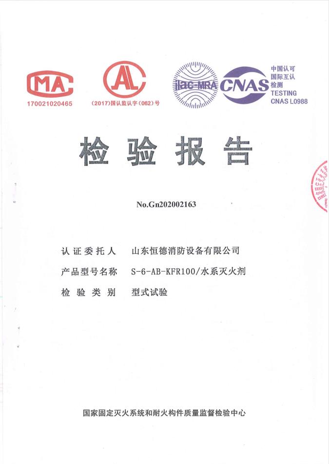 检测报告